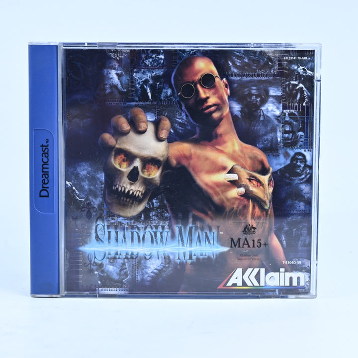 Shadow Man - Sega Dreamcast Game + Manual - No Poster - PAL - MINT DISC!
