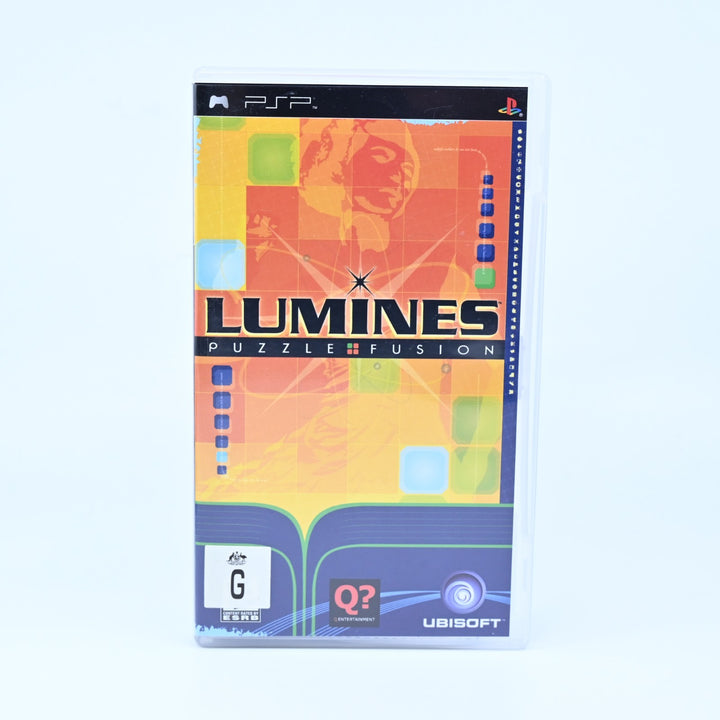 Lumines: Puzzle Fusion - Sony PSP Game + Manual - FREE POST!