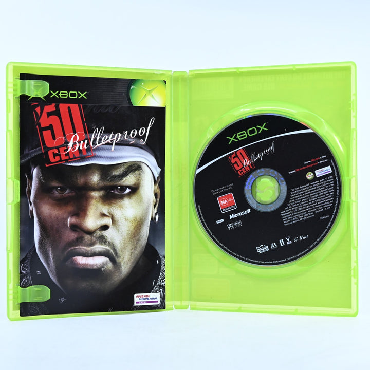 50 Cent Bulletproof - Original Xbox Game + Manual - PAL - MINT DISC!