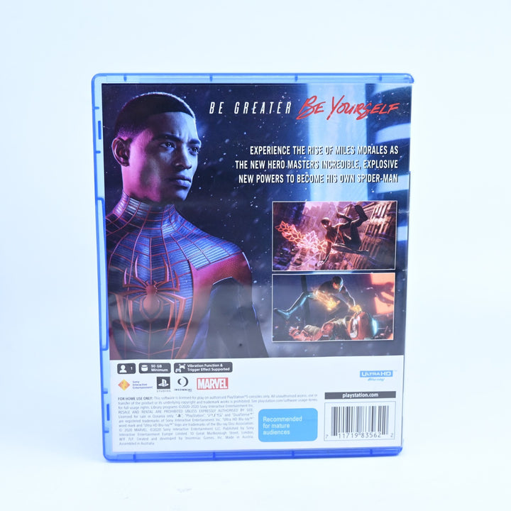 Spider-Man Miles Morales - Sony Playstation 5 / PS5 Game - FREE POST!