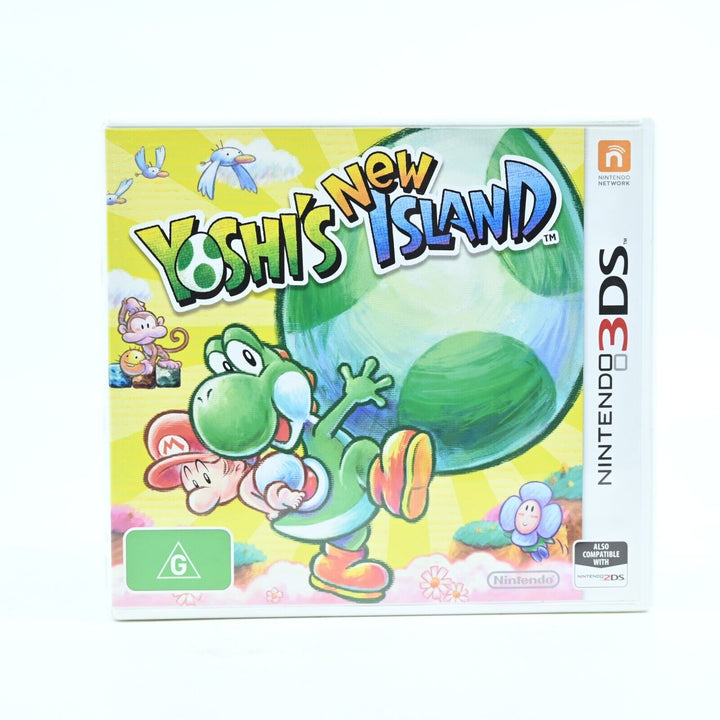 LIKE NEW! Yoshi's New Island - Nintendo 3DS Game - PAL - FREE POST!