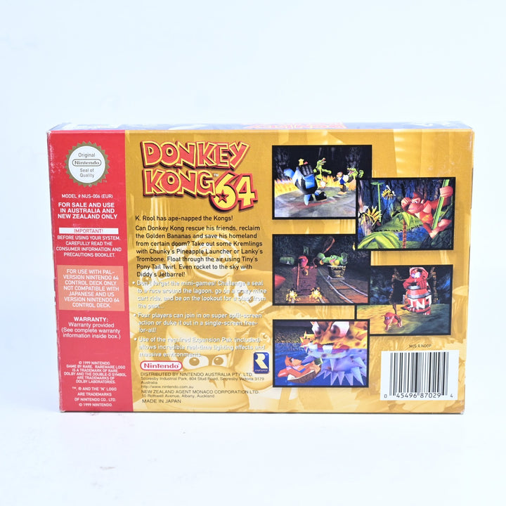 Donkey Kong 64 - N64 / Nintendo 64 Boxed Game - PAL - FREE POST!
