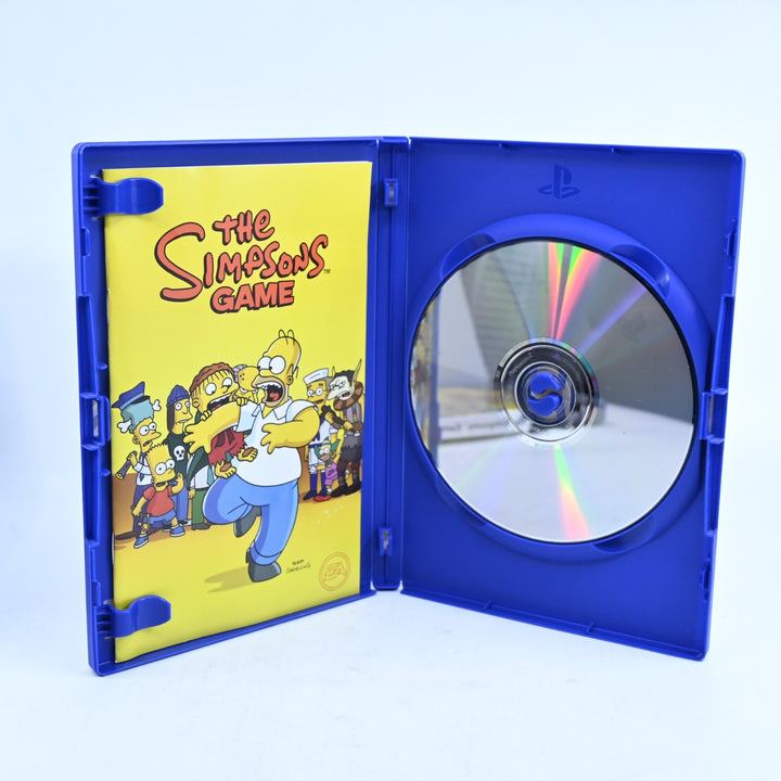 The Simpsons Game - Sony Playstation 2 / PS2 Game + Manual - PAL