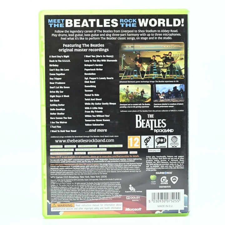 The Beatles: Rock Band / Rockband - Xbox 360 Game - PAL - MINT DISC!