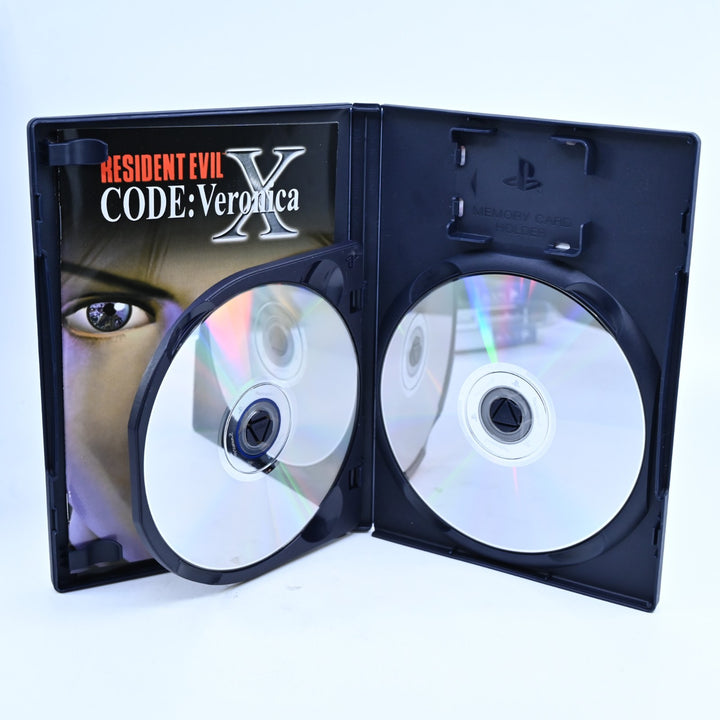 Resident Evil Code: Veronica X - Sony Playstation 2 / PS2 Game + Manual - PAL