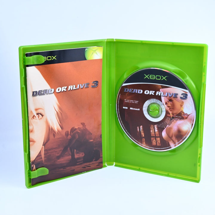 Dead or Alive 3 - Original Xbox Game + Manual - PAL - MINT DISC!