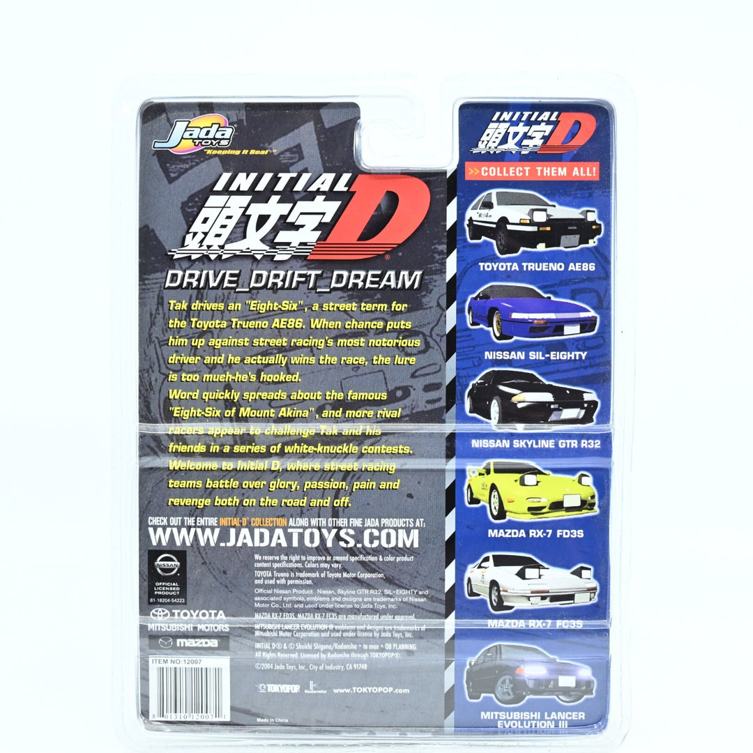 SEALED! Jada Toys 1:64 Initial D Nissan Sil-Eighty Mako "Maya" Sato - Toy Car