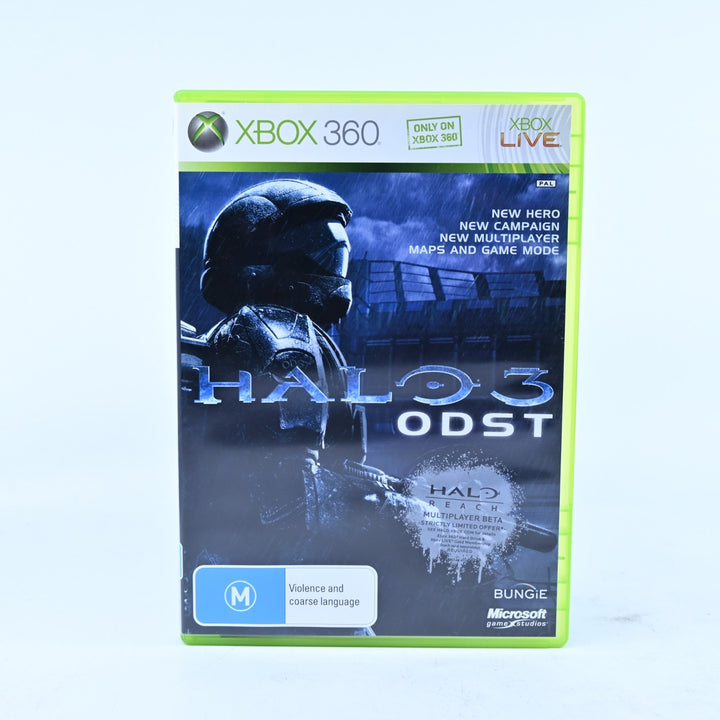 Halo 3 ODST - Xbox 360 Game + Manual - PAL - MINT DISC!