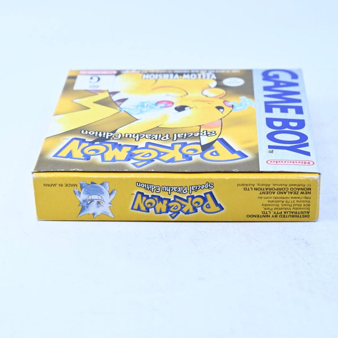 Pokemon Yellow Version - Nintendo Gameboy Boxed Game - PAL - NEW SAVE BATTERY!