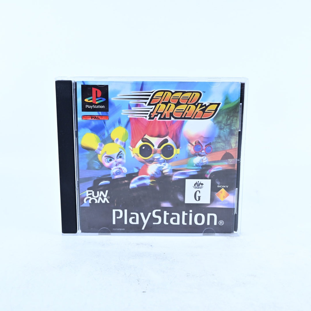 Speed Freaks - Sony Playstation 1 / PS1 Game + Manual - PAL - MINT DISC!