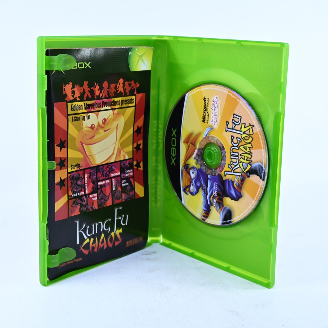 Kung Fu Chaos - Original Xbox Game + Manual - PAL - MINT DISC!