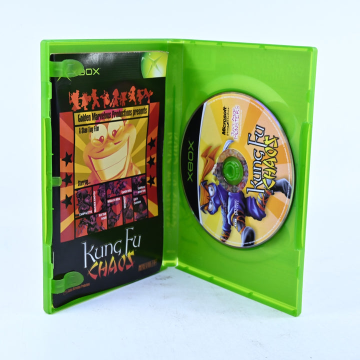 Kung Fu Chaos - Original Xbox Game + Manual - PAL - MINT DISC!