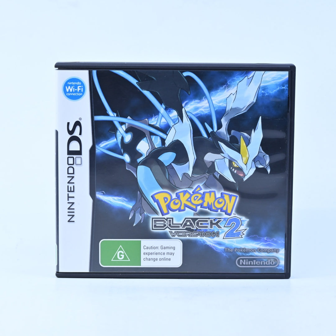 Pokemon Black 2 - Nintendo DS Game - PAL + Manual - FREE POST!