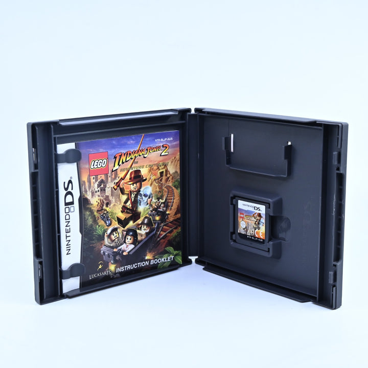LEGO Indiana Jones 2: The Adventure Continues - Nintendo DS Game - PAL + Manual