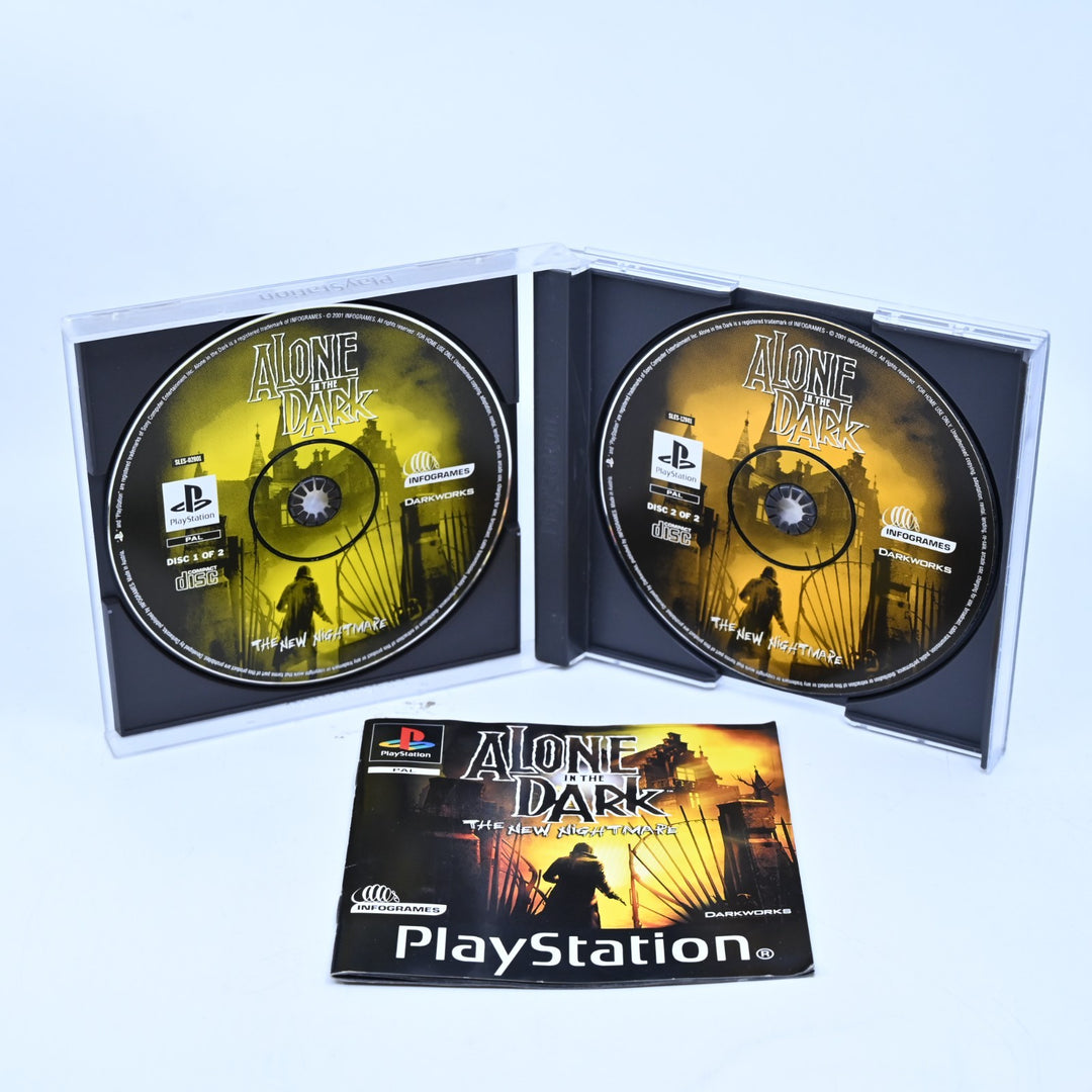 Alone in the Dark: The New Nightmare - PS1 Game + Manual - PAL - MINT DISC!