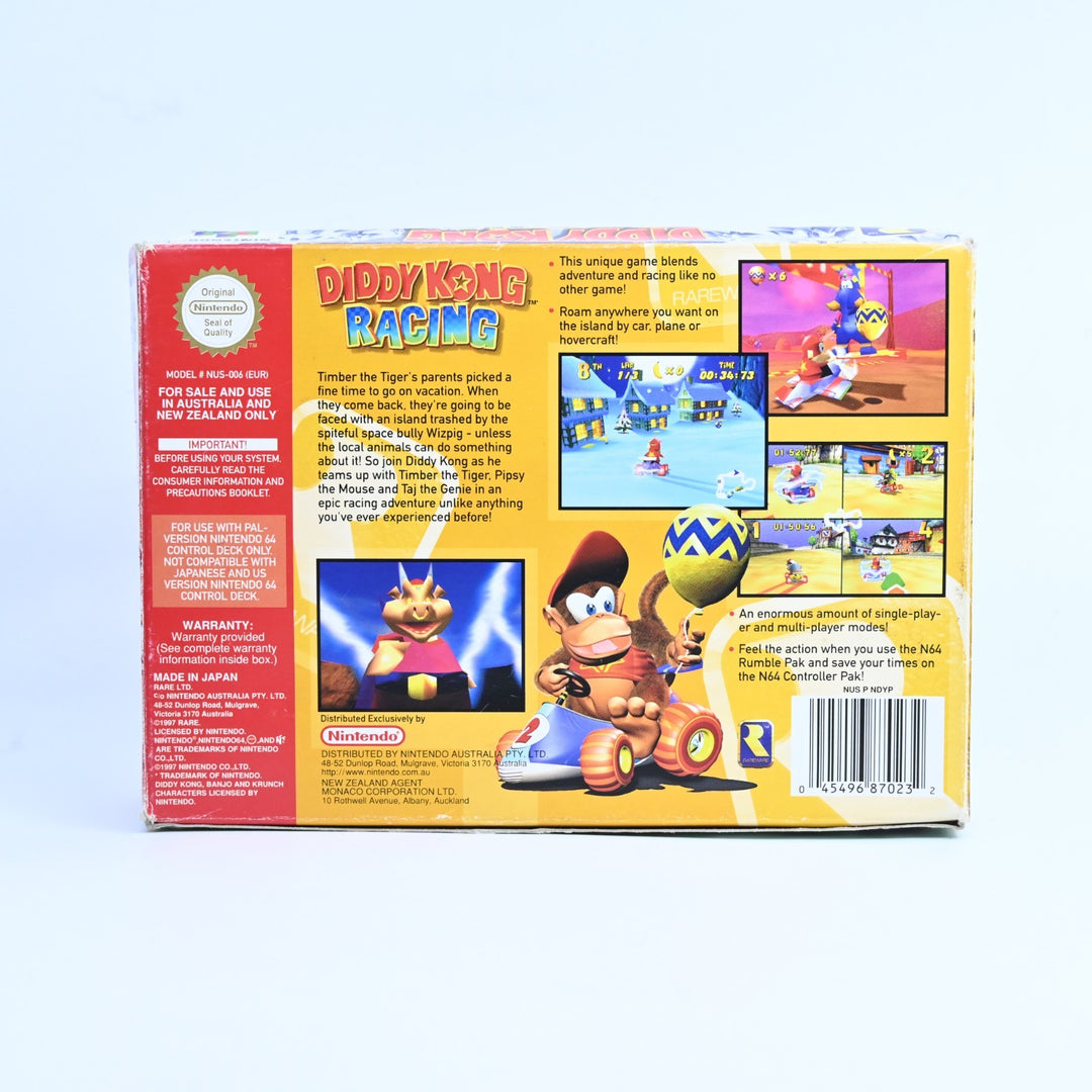 Diddy Kong Racing - N64 / Nintendo 64 Boxed Game - PAL - FREE POST!