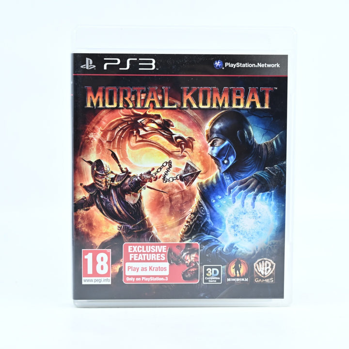 Mortal Kombat - Sony Playstation 3 / PS3 Game + Manual - NEAR MINT DISC!