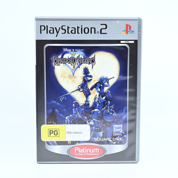 Kingdom Hearts - Sony Playstation 2 / PS2 Game + Manual - PAL - MINT DISC!