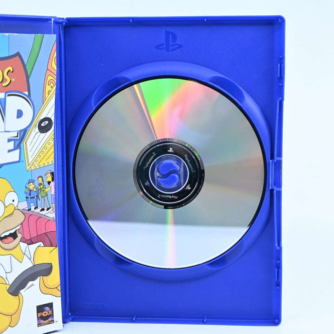The Simpsons: Road Rage - Sony Playstation 2 / PS2 Game + Manual - MINT DISC!