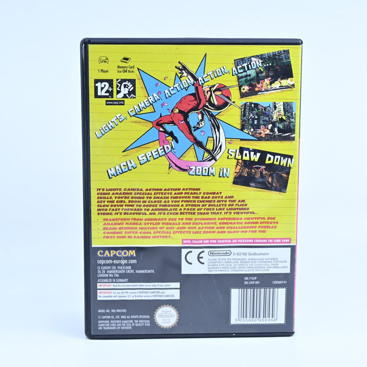 Viewtiful Joe - Nintendo Gamecube Game + Manual - PAL - FREE POST!