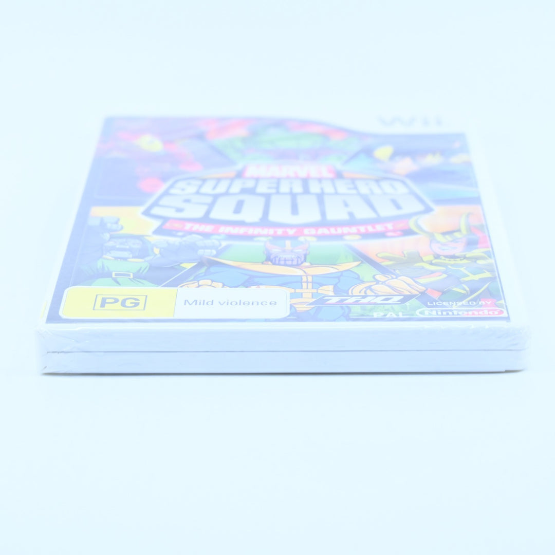 Marvel Super Hero Squad - Nintendo Wii Game + Manual - PAL - SEALED!