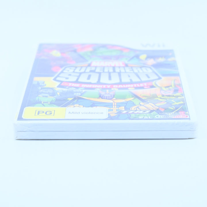 Marvel Super Hero Squad - Nintendo Wii Game + Manual - PAL - SEALED!