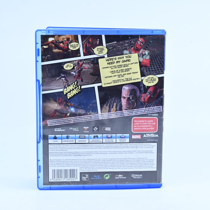 Deadpool - Sony Playstation 4 / PS4 Game - FREE POST!