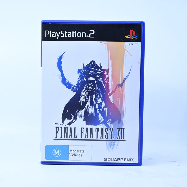 Final Fantasy XII - Sony Playstation 2 / PS2 Game + Manual - PAL - MINT DISC!