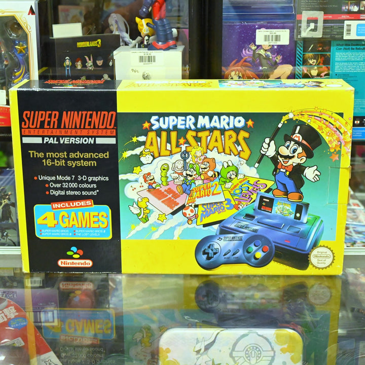 Super Mario All Stars Edition - Super Nintendo / SNES Boxed Console - PAL