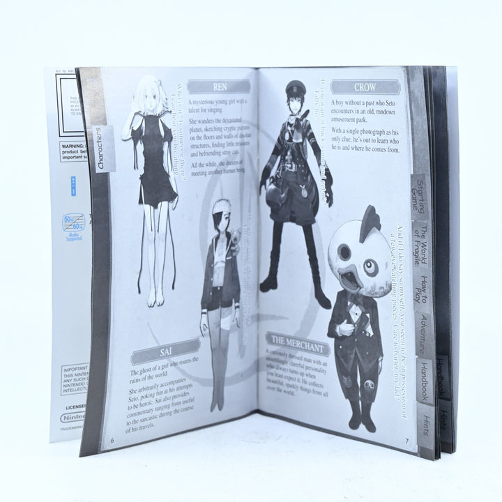 Fragile Dreams: Farewell Ruins of The Moon - Nintendo Wii Game + Manual - PAL