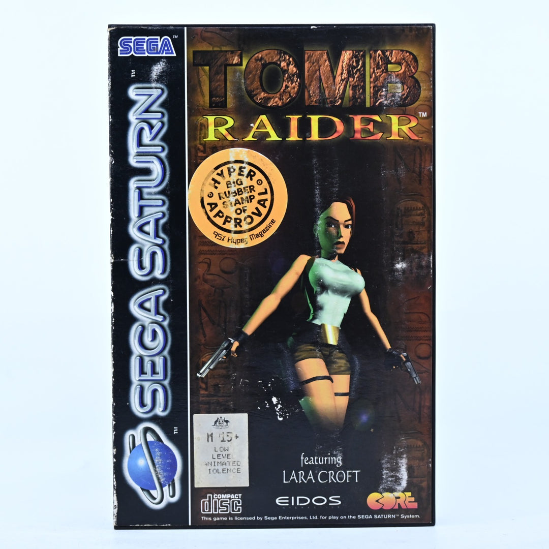Tomb Raider - Sega Saturn Game - No Manual - PAL - MINT DISC!