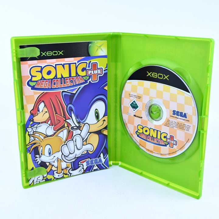Sonic Mega Collection Plus - Original Xbox Game + Manual - PAL - MINT DISC!