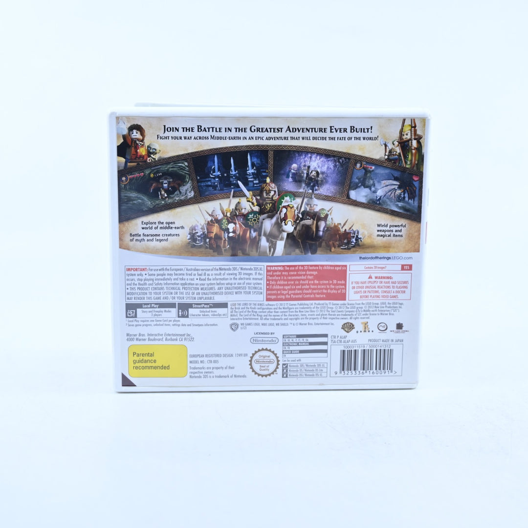 LEGO The Lord of the Rings - Nintendo 3DS Game - PAL + Manual - FREE POST!