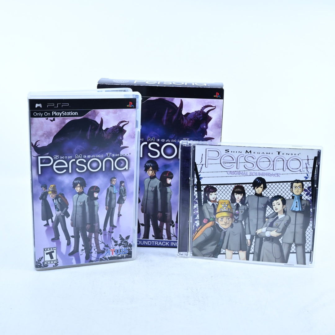 Shin Megami Tensei Persona - Collector's Edition - Sony PSP Game + Manual + CD