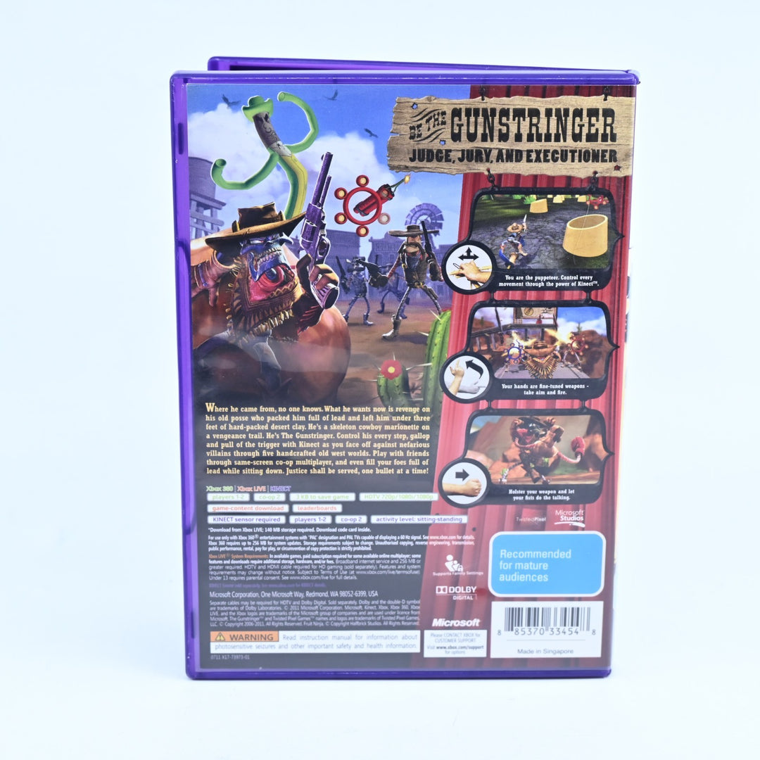 The Gun Stringer - Xbox 360 Game + Manual - PAL - MINT DISC!
