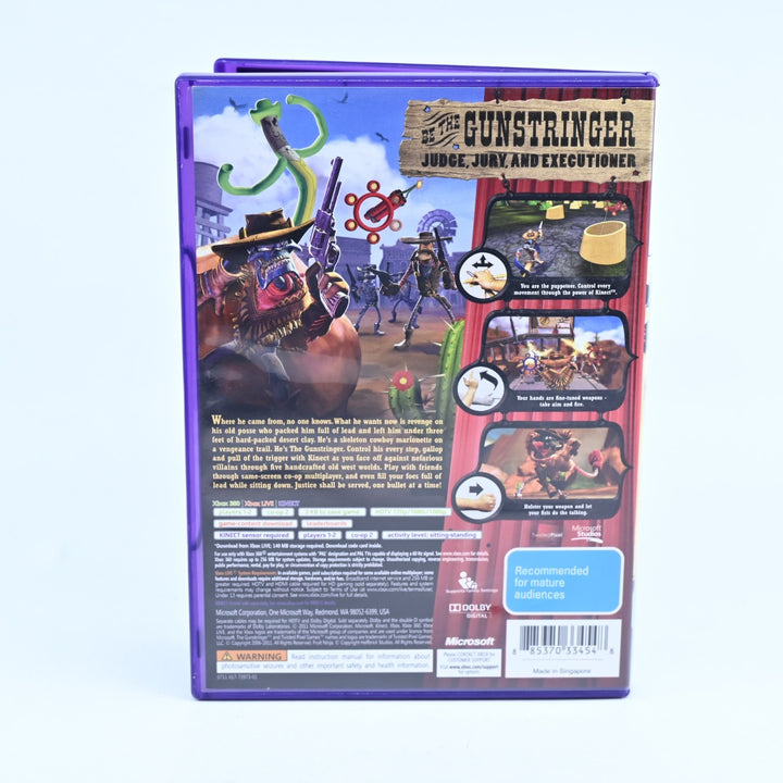 The Gun Stringer - Xbox 360 Game + Manual - PAL - MINT DISC!