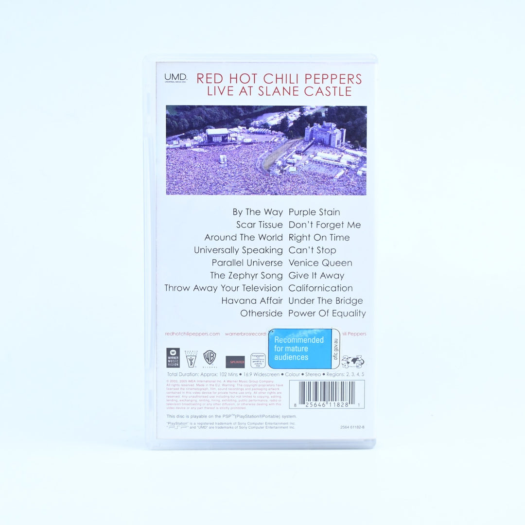 Red Hot Chili Peppers: Live At Slane Castle - UMD Music - Sony Other PSP