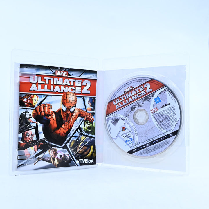 Marvel Ultimate Alliance 2 - Sony Playstation 3 / PS3 Game + Manual - MINT DISC!