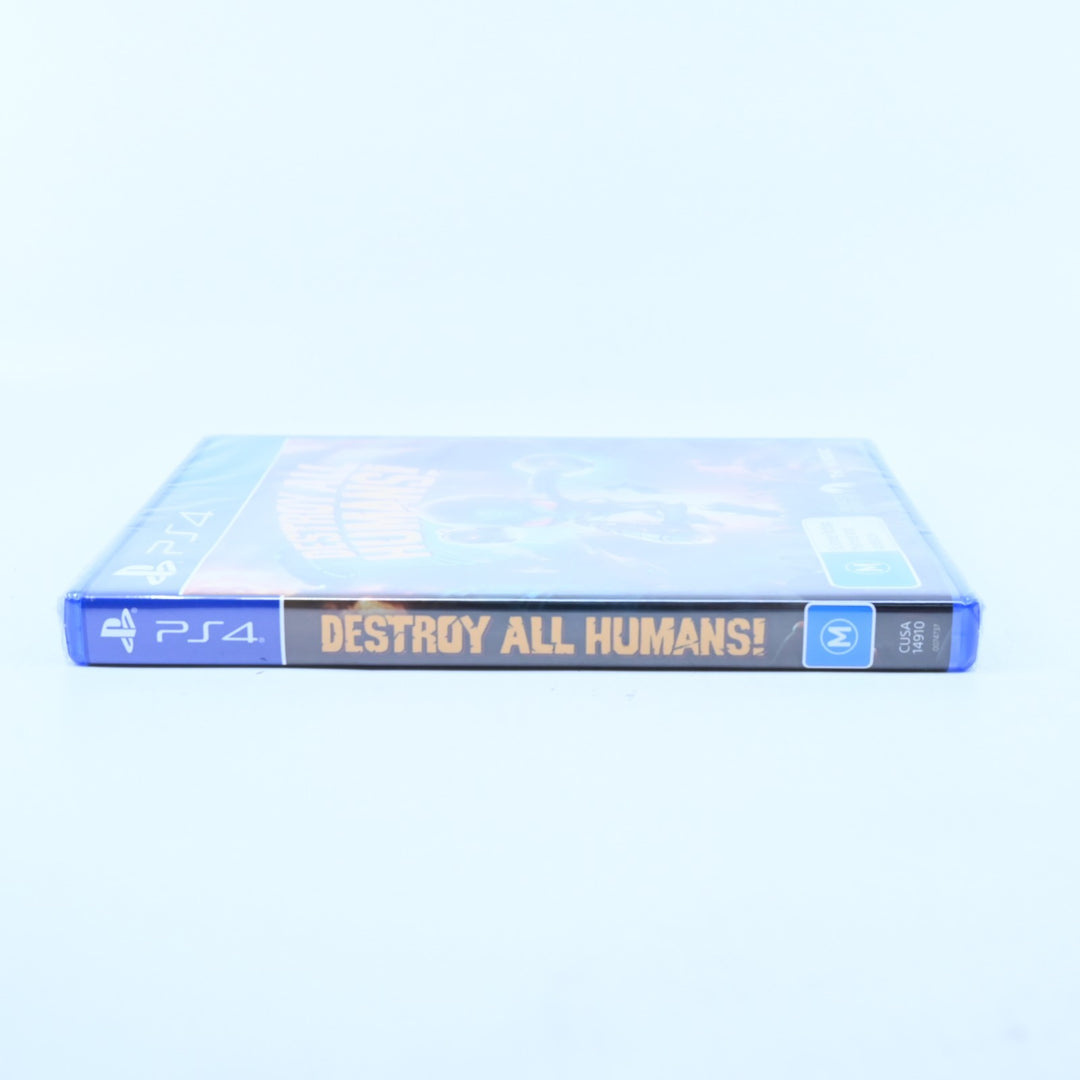 Destroy All Humans! - Sony Playstation 4 / PS4 Game - MINT DISC! SEALED!
