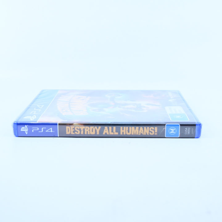 Destroy All Humans! - Sony Playstation 4 / PS4 Game - MINT DISC! SEALED!