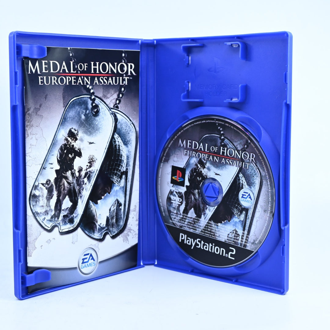 Medal of Honor: European Assault - Sony Playstation 2 / PS2 Game + Manual