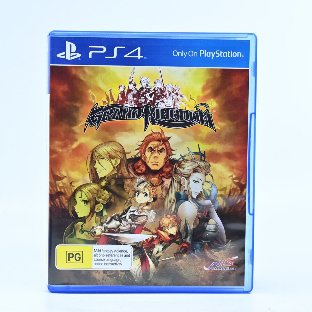 Grand Kingdom - Sony Playstation 4 / PS4 Game - MINT DISC!