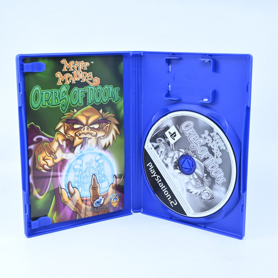 Myth Makers: Orbs of Doom - Sony Playstation 2 / PS2 Game + Manual - PAL
