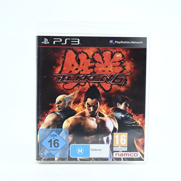 Tekken 6 - Sony Playstation 3 / PS3 Game + Manual - MINT DISC!