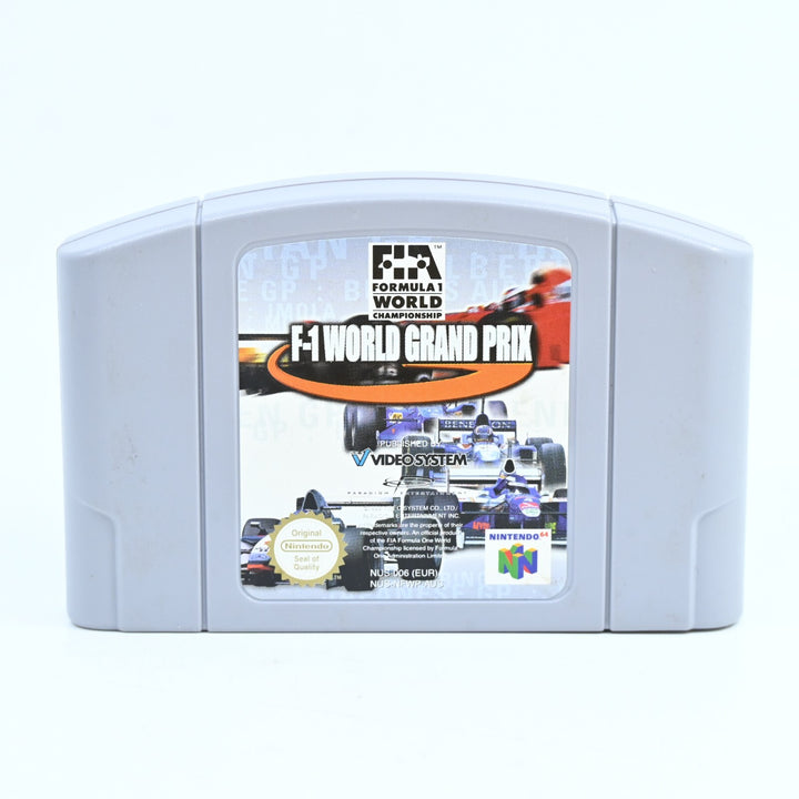 F-1 World Grand Prix - N64 / Nintendo 64 Boxed Game - PAL - FREE POST!