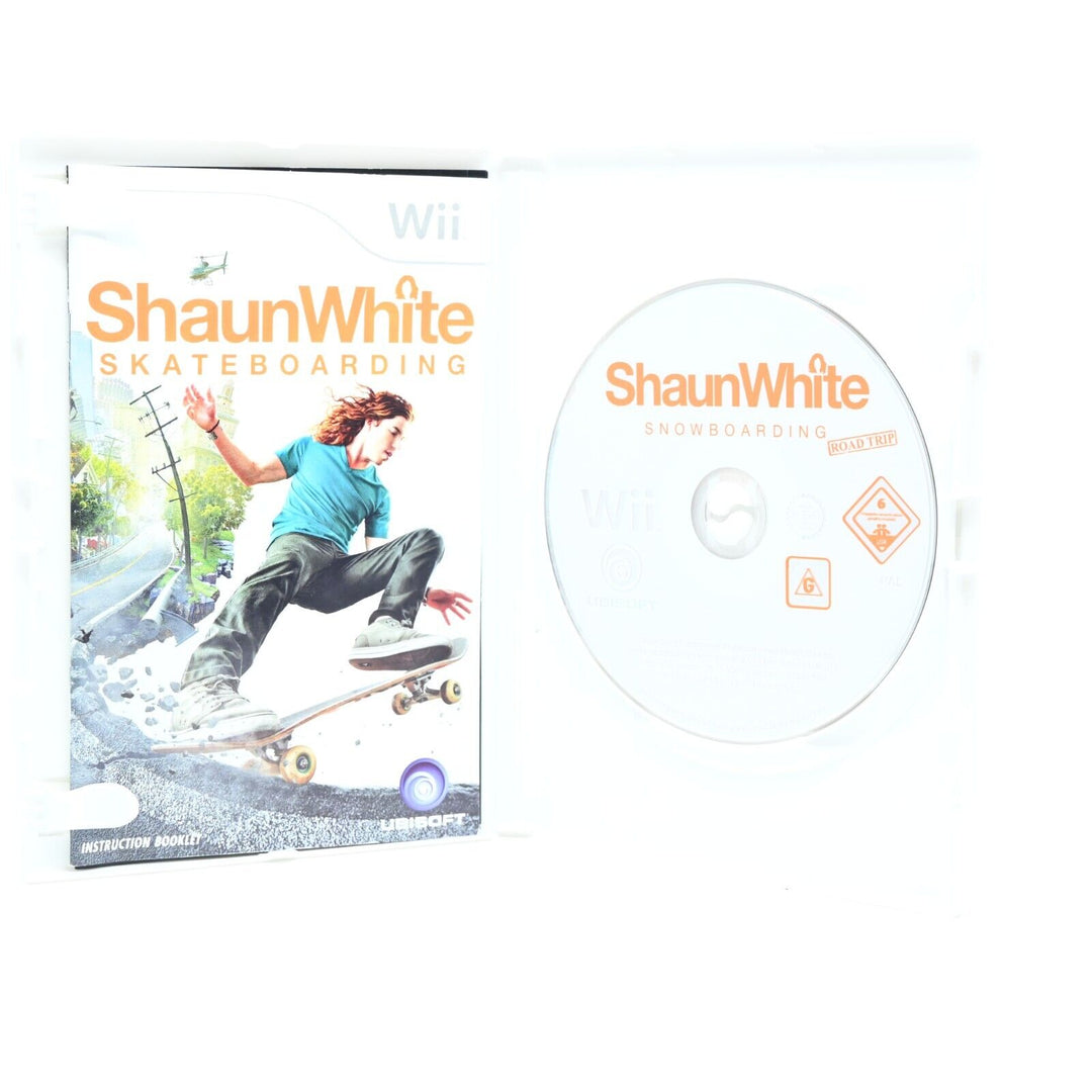 Shaun White Skateboarding - Nintendo Wii Game + Manual - PAL - MINT DISC!