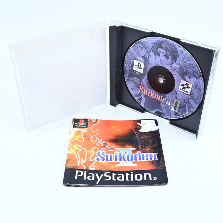 Suikoden II - Sony Playstation 1 / PS1 Game + Manual - PAL - MINT DISC!