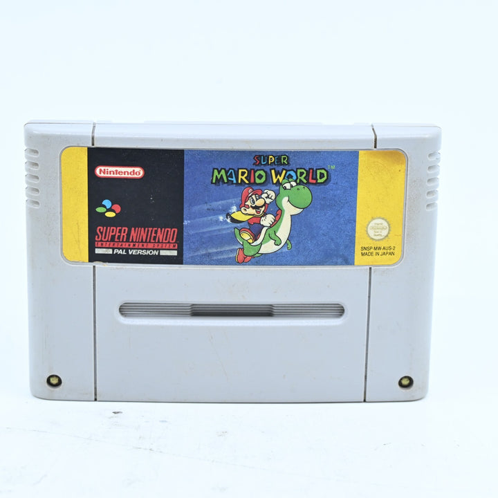 Super Mario World - Super Nintendo / SNES Game - PAL - FREE POST!