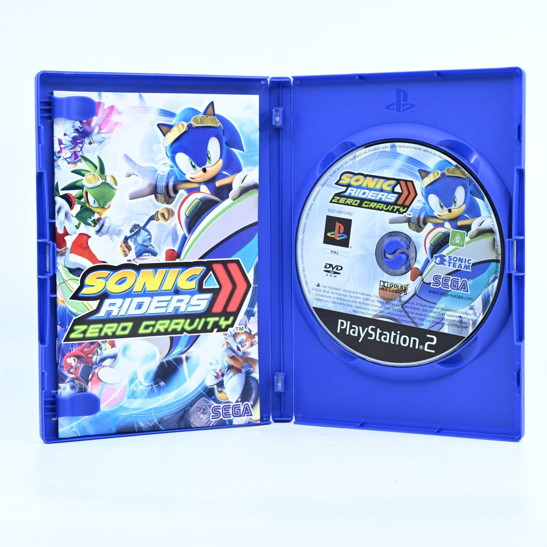 Sonic Riders: Zero Gravity - Sony Playstation 2 / PS2 Game + Manual - PAL