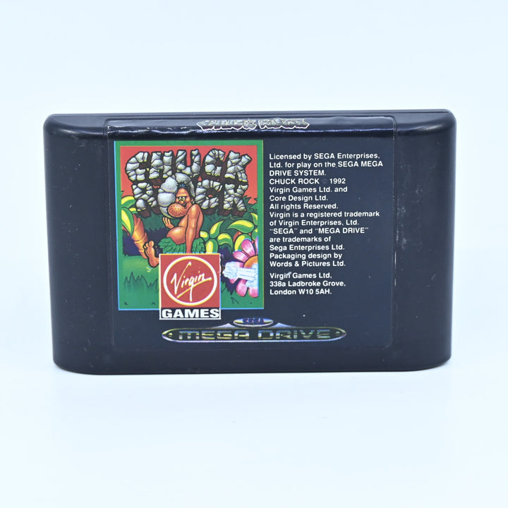 Chuck Rock - Sega Mega Drive Game - Cartridge Only - PAL - FREE POST!